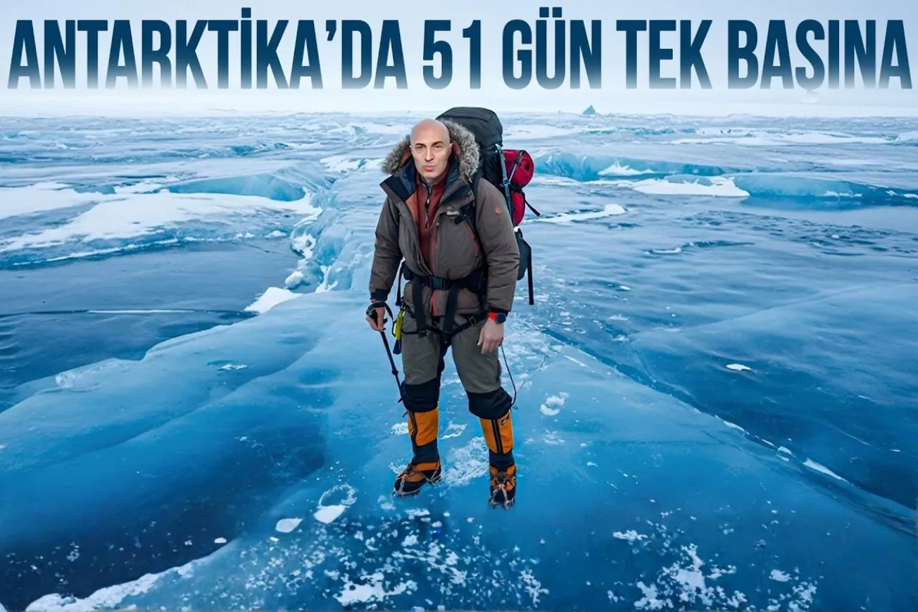 Antarktikayı 933 KM yürüyerek geçen TÜRK! - Ali Rıza Bilal